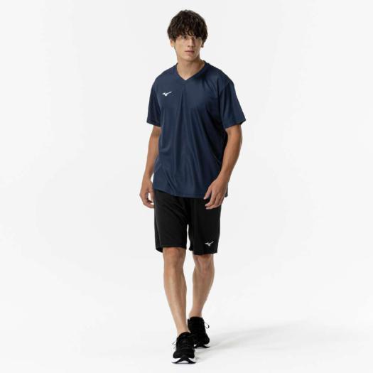MIZUNO（ミズノ） ミズノ公式 ナビドライTシャツ 半袖/Vネック ドレス