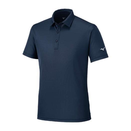 限定品 日体大 Mizuno ネイビー ポロシャツ NSSU MIZUNO（ミズノ） ミズノ公式 ナビドライポロシャツ 半袖 ドレス