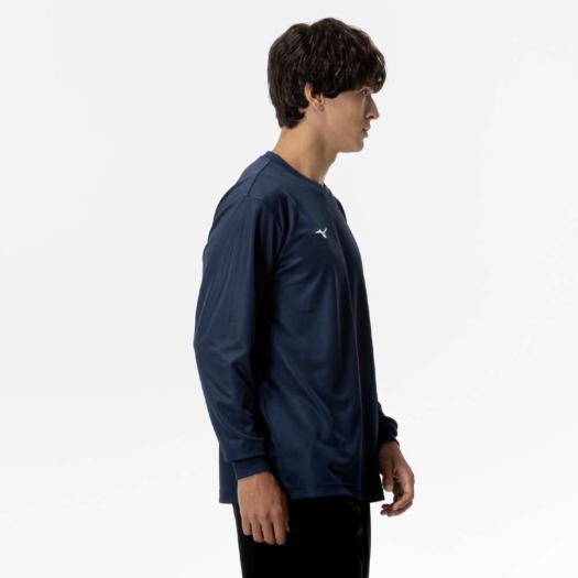 MIZUNO（ミズノ） ミズノ公式 ナビドライTシャツ 長袖/丸首 ドレス