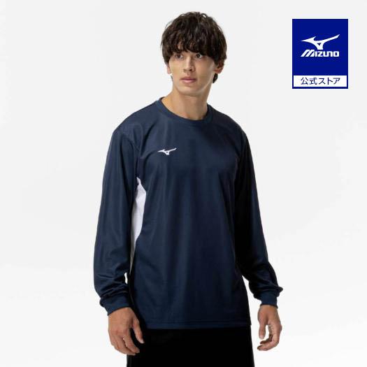 MIZUNO（ミズノ） ミズノ公式 ナビドライTシャツ 長袖/切替 ドレス