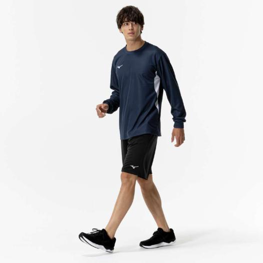 MIZUNO（ミズノ） ミズノ公式 ナビドライTシャツ 長袖/切替 ドレス