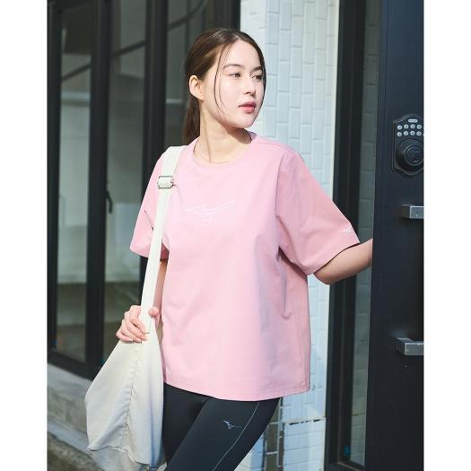 MIZUNO（ミズノ） ミズノ公式 ソフトドライグラフィックTシャツ ワイド