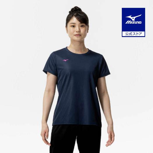 MIZUNO（ミズノ） ミズノ公式 ナビドライTシャツ 半袖/丸首 ドレス