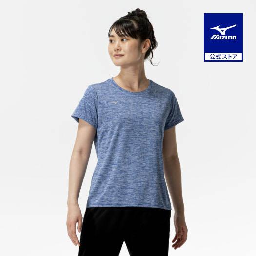 MIZUNO（ミズノ） ミズノ公式 ナビドライTシャツ 半袖/杢調 ライト