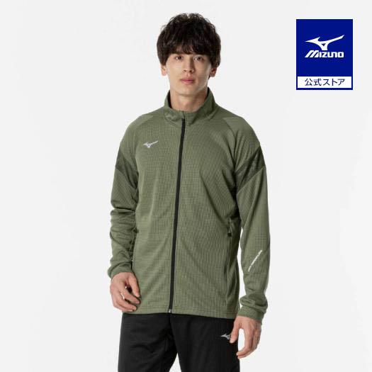 ミズノ公式 汗処理/通気 ドライエアロフロージャケット メンズ ダーク