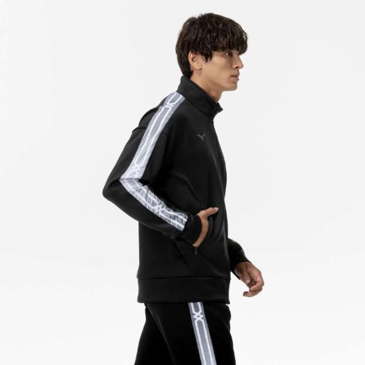 MIZUNO ストレッチスウェットジャケット　62JCA02012 ミズノ公式 ストレッチスウェットジャケット メンズ ブラック : ミズノ