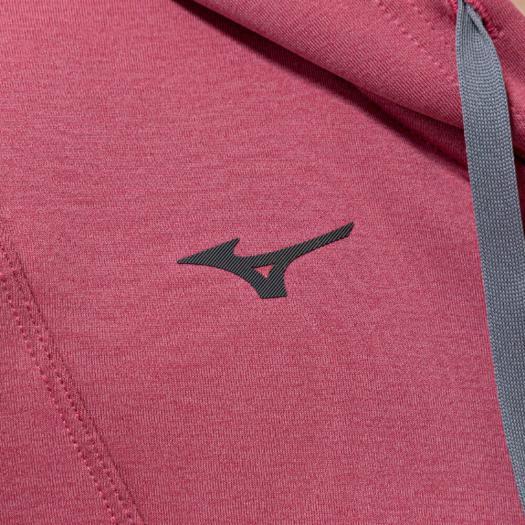 ミズノ ストレッチスウェットフーディ L モーブピンク杢 32MCC330 レディース MIZUNO スポーツウェア ミズノ公式 ストレッチスウェットフーディ モーブピンク杢 レディース