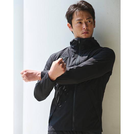 MIZUNO（ミズノ） ミズノ公式 プルーフストレッチジャケット ブラック