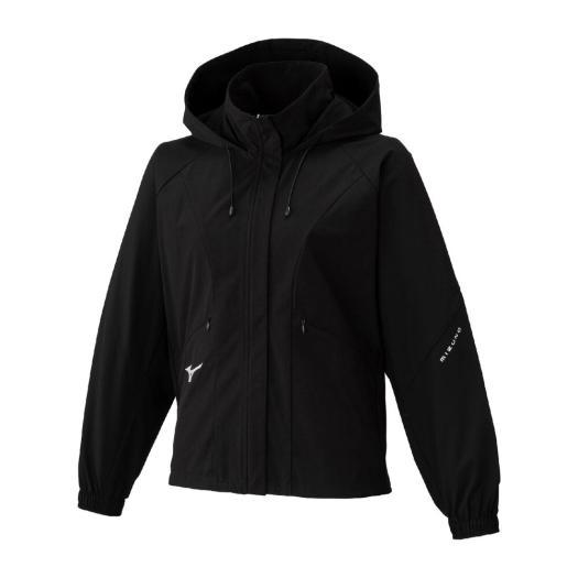 MIZUNO（ミズノ） ミズノ公式 ストレッチウーブンフーディ ブラック