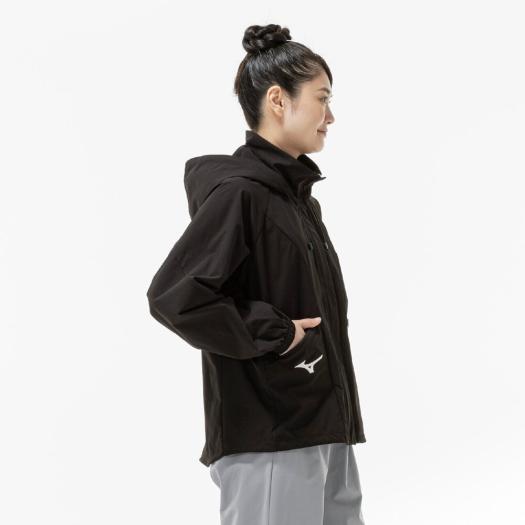 MIZUNO（ミズノ） ミズノ公式 ストレッチウーブンフーディ ブラック