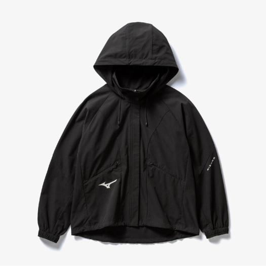 MIZUNO（ミズノ） ミズノ公式 ストレッチウーブンフーディ ブラック