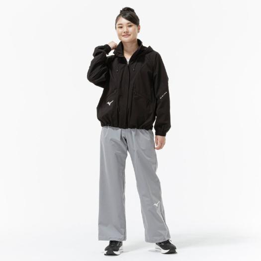 MIZUNO（ミズノ） ミズノ公式 ストレッチウーブンフーディ ブラック