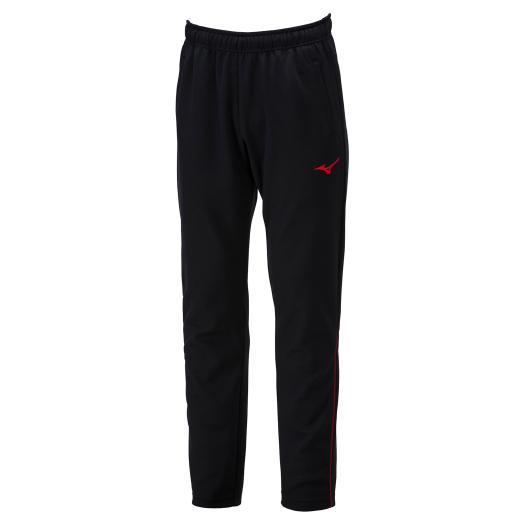ミズノ公式 ウォームアップパンツ ユニセックス ブラック×チャイニーズ
