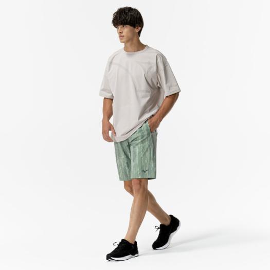 ミズノ公式 ハーフパンツ フロスティグリーン メンズ クリアランス