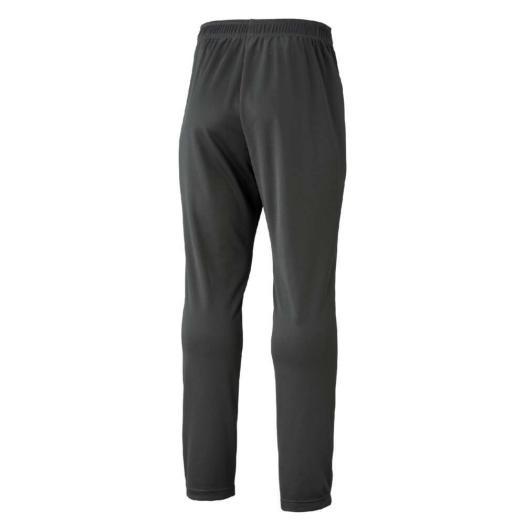 ミズノ公式 ナビドライニットロングパンツ チャコールグレー×シルバー