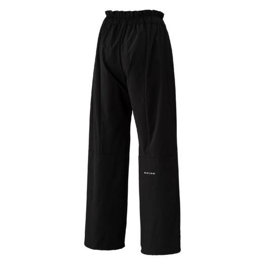 ミズノ公式 ストレッチウーブンワイドパンツ ブラック レディース
