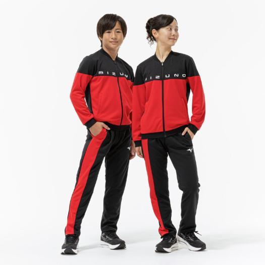 ミズノ公式 タフジャージパンツ ブラック ジュニア トレーニングウェア