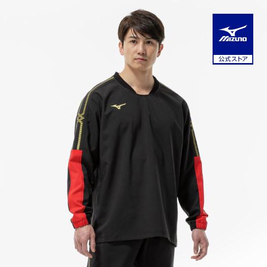 MIZUNO（ミズノ） ミズノ公式 MCライン タフブレーカーシャツ ブラック