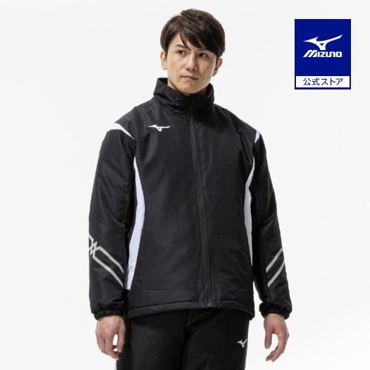 ミズノMOVE HYBRID WARMER Mサイズ ダウンジャケット グレー MIZUNO 