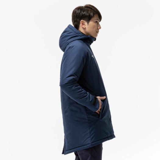 【※hiro】MIZUNO/ミズノ ブレスサーモ ミドル丈コート Ｍ ③ MIZUNO（ミズノ） ミズノ公式 吸湿発熱 ブレスサーモ中綿ミドル丈