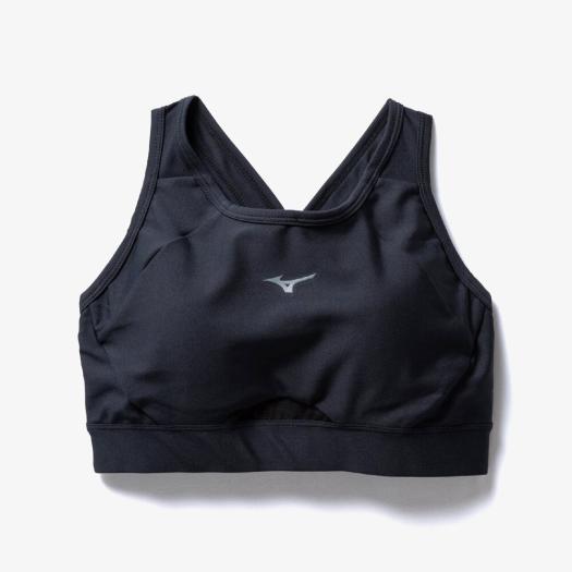 MIZUNO（ミズノ） ミズノ公式 ハイサポートブラ ブラック レディース