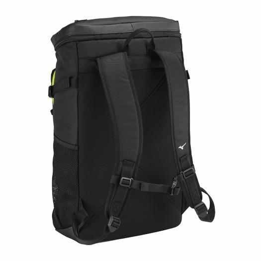 MIZUNO ミズノ公式 N-XTバックパック 40L ブラック×ライム MIZUNO ミズノ公式 N-XTバックパック 40L ブラック×ライム