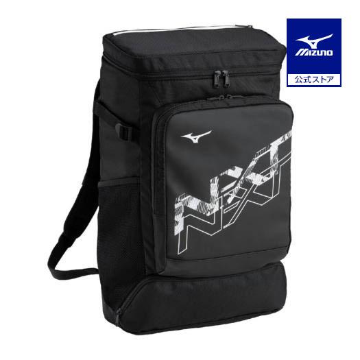 MIZUNO（ミズノ） ミズノ公式 N-XTバックパック 40L ブラック×ホワイト