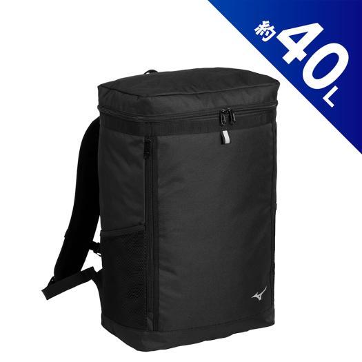 MIZUNO ミズノ　チームバック40-6 新品未使用品 MIZUNO（ミズノ） ミズノ公式 チームバックパック 40L ブラック ユニ