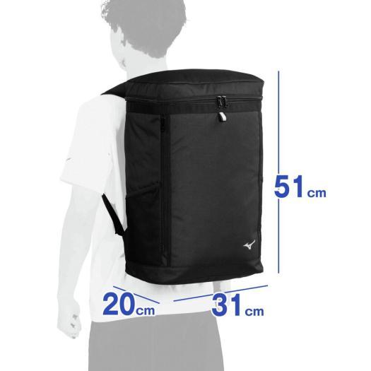 MIZUNO（ミズノ） ミズノ公式 チームバックパック 40L ブラック ユニ