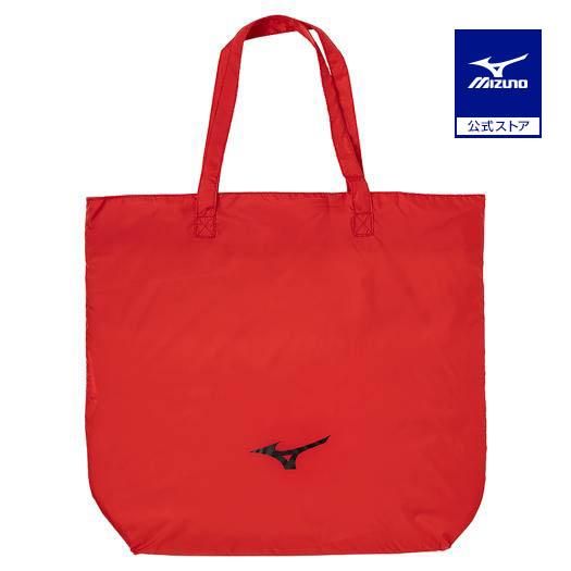MIZUNO（ミズノ） ミズノ公式 トートバッグ レッド×ブラック : ミズノ