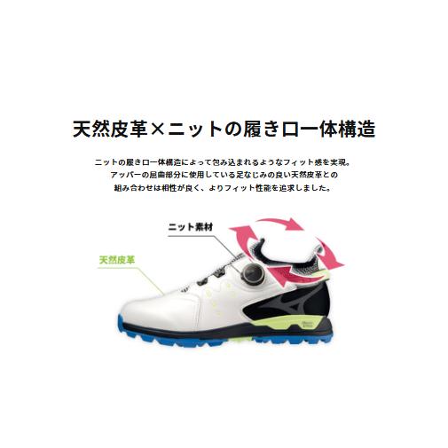 MIZUNO ミズノ公式 ウエーブ ハザード プロ ボア ゴルフ メンズ MIZUNO ミズノ公式 ウエーブ ハザード プロ ボア ゴルフ メンズ