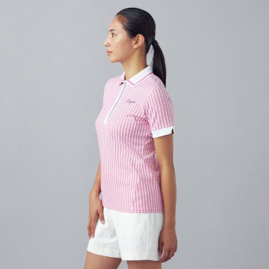 MIZUNO（ミズノ） ミズノ公式 ゴルフウェア リップルジャカード半袖