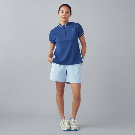 「ミズノ」新品 春夏 驚2ストレッチ 凹凸シアサッカーパンツ M(W78~84) MIZUNO（ミズノ） ミズノ公式 ゴルフウェア 驚2ストレッチサッカー