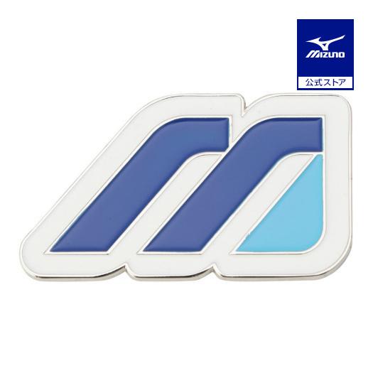 MIZUNO（ミズノ） ミズノ公式 モノグラムM マーカー ホワイトxブルー