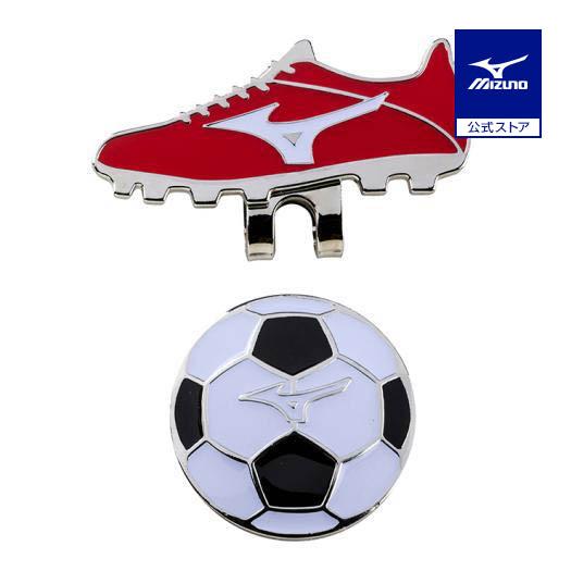 MIZUNO ミズノ公式 マルチスポーツマーカー サッカー レッド : ミズノ 