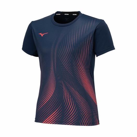 Mizuno ゲームシャツ テニス バドミントン MIZUNO（ミズノ） ソフトテニス バドミントン ゲームシャツ 公式