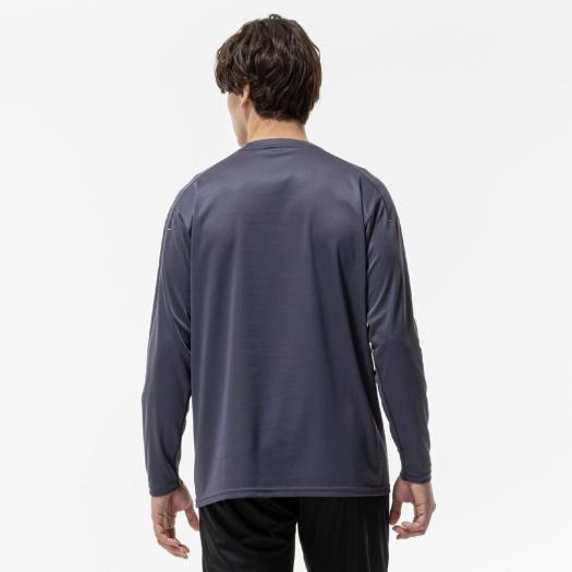 ON オン　テニスウェア　プラクティスシャツ　新品未使用　サイズXL グレー MIZUNO（ミズノ） ソフトテニス バドミントン プラクティスシャツ 長袖