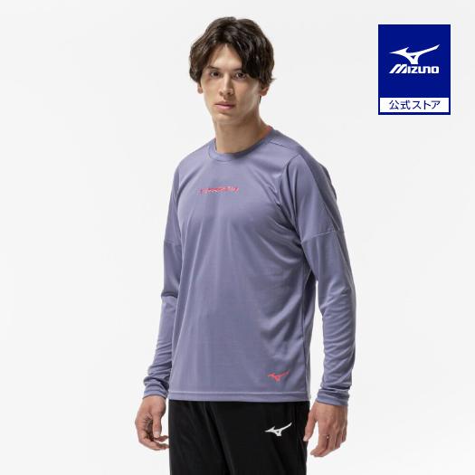 ON オン　テニスウェア　プラクティスシャツ　新品未使用　サイズL グレー MIZUNO（ミズノ） ソフトテニス バドミントン プラクティスシャツ 長袖