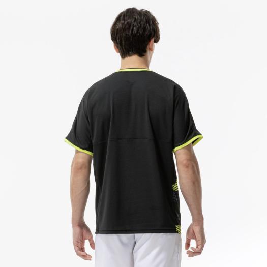 MIZUNO バドミントン ゲームシャツ ユニフォーム ブラック MIZUNO（ミズノ） ソフトテニス バドミントン ゲームシャツ 公式