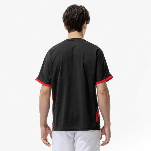 MIZUNO バドミントン ゲームシャツ ユニフォーム ブラック MIZUNO（ミズノ） ソフトテニス バドミントン ゲームシャツ 公式