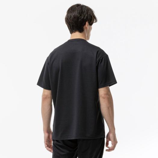 MIZUNO バドミントンウェア Tシャツ ブラック MIZUNO（ミズノ） ソフトテニス バドミントン プラクティスシャツ 公式