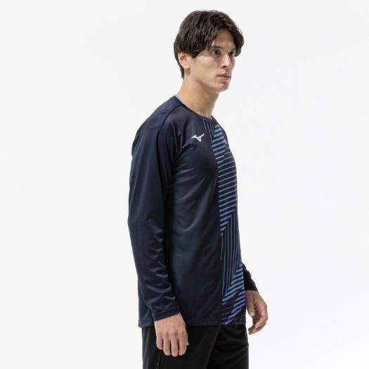 MIZUNO（ミズノ） ソフトテニス バドミントン プラクティスシャツ 長袖