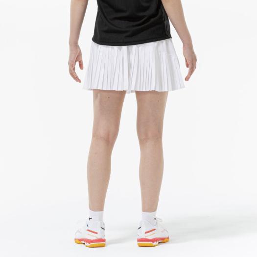 ON テニス　ホワイト プリーツスカート　超美品！ MIZUNO（ミズノ） ソフトテニス バドミントン スカート 公式 テニス