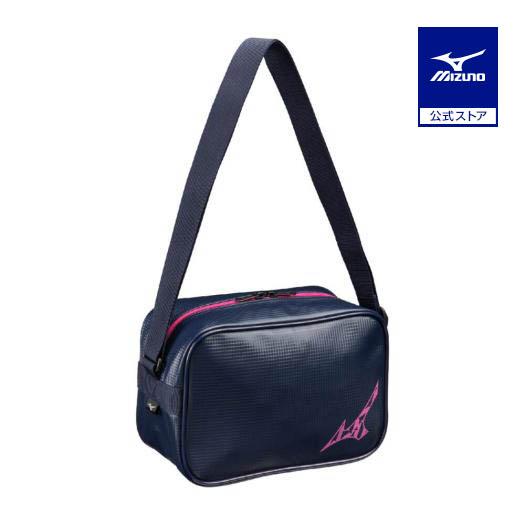 ミズノグローブ+ミズノショルダーバッグ MIZUNO（ミズノ） ミズノ公式 ショルダーバッグ 5L ネイビー×ピンク