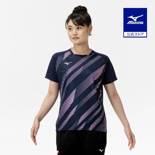 MIZUNO（ミズノ） 卓球 ゲームシャツ 公式 レディース シャツ 日本卓球