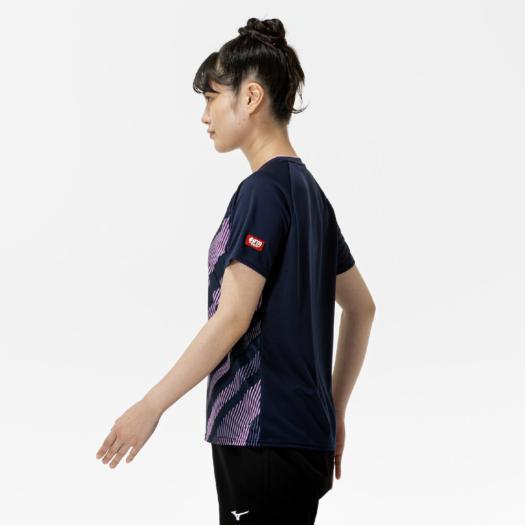 MIZUNO（ミズノ） 卓球 ゲームシャツ 公式 レディース シャツ 日本卓球
