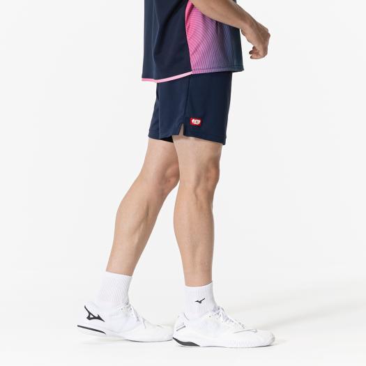 MIZUNO ミズノ公式 ゲームパンツ 卓球 ユニセックス ネイビー MIZUNO ミズノ公式 ゲームパンツ 卓球 ユニセックス ネイビー