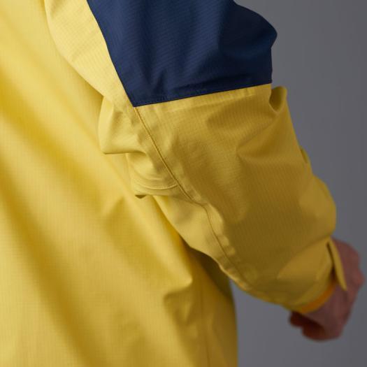 ベルグテックEXストームセイバーVI レインスーツ ウエア 防水 雨対策 耐久 撥水 トレッキング 登山 高品質 メンズ アウトドア ドレスネイビー 自転車の画像
