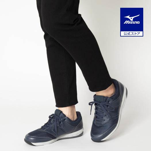 ミズノ公式 ユウドウ エム ウォーキング メンズ ネイビー ウォーキングシューズ B1gv ミズノ公式オンライン Yahoo 店 通販 Yahoo ショッピング