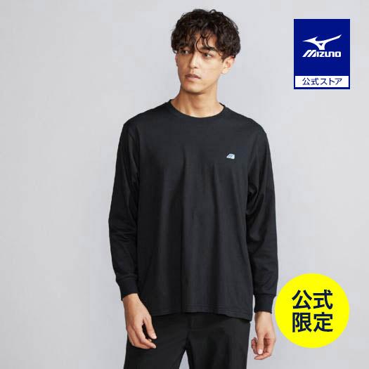 MIZUNO長袖値下げ可能⭕️ ミズノ公式 ミズノ直営店限定 モノグラムM Tシャツ長袖 ユニセックス